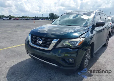 2018 Nissan Pathfinder Sl from USA, damaged, VIN 5N1DR2MN0JC614163